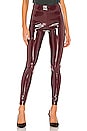 view 1 of 4 Patent Leggings in Burgundy