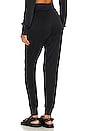 view 3 of 4 Vegan Silk Jogger in Black