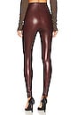 view 3 of 4 Faux Leather Legging in Oxblood
