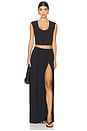 view 5 of 6 Classic Maxi Skirt in Black