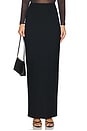 view 1 of 6 Butter Luxe Maxi Column Skirt in Black