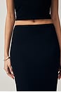 view 5 of 7 Butter Luxe Maxi Column Skirt in Black