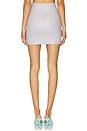 view 4 of 6 Faux Leather Micro Mini Skirt in Mist