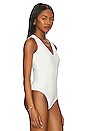 view 3 of 5 BODY NEOPRENE DEEP V in White