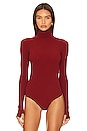 view 2 of 5 BODYSUIT CUELLO VUELTO BALLET in Garnet