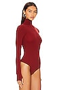 view 3 of 5 BODYSUIT CUELLO VUELTO BALLET in Garnet