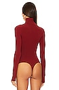 view 4 of 5 BODYSUIT CUELLO VUELTO BALLET in Garnet