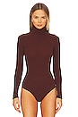 view 2 of 5 Ballet Turtleneck Bodysuit in Copper