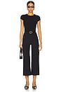 view 5 of 5 Butter Luxe Cap Sleeve Bodysuit in Black
