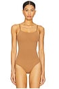 view 2 of 5 Ballet Cami Bodysuit in Cocoa