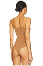 view 4 of 5 Ballet Cami Bodysuit in Cocoa