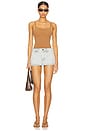 view 5 of 5 Ballet Cami Bodysuit in Cocoa