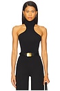 view 1 of 5 Ballet Racer Turtleneck Bodysuit in Black