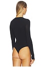 view 4 of 5 Ballet Crewneck Bodysuit With Thumbholes in Black