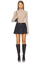 view 5 of 5 Ballet Turtleneck Bodysuit With Thumbholes in Cameo