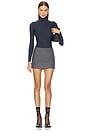 view 5 of 5 Butter Turtleneck Bodysuit in Navy