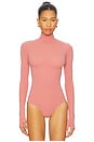 view 2 of 5 Ballet Turtleneck Bodysuit in Vintage Pink