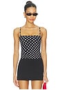 view 1 of 5 Classic Camisole Top in Polka Dot