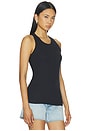 view 2 of 4 Better Than Basic Rib Tank in Black