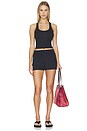 view 4 of 4 Better Than Basic Rib Racerback Top in Black