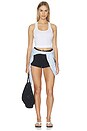 view 4 of 4 Better Than Basic Rib Racerback Top in White