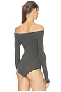 view 5 of 5 Ballet Off-shoulder Bodysuit in Hazel