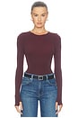 view 1 of 5 BODY GOLA REDONDA BALLET  in Raisin