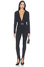view 6 of 5 Classic Blousey Button Down Bodysuit in Black