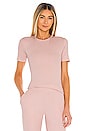 view 1 of 5 x REVOLVE Luxury Rib Tee in Shell