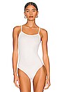 view 2 of 5 Studio Rib Bodysuit in White