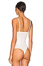 view 4 of 5 Studio Rib Bodysuit in White