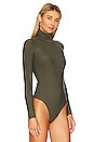 view 3 of 5 Butter Turtleneck Bodysuit in Loden