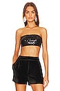 view 1 of 5 Sequin Bandeau in Black