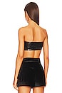view 3 of 5 Sequin Bandeau in Black
