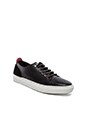 view 2 of 6 Donato Sneaker with Fur in Black
