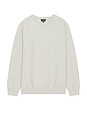 view 1 of 3 Links Crew Sweater in Light Heather Grey