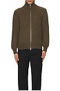 view 3 of 3 Zip Sweater in Olive