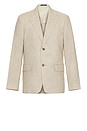 view 1 of 4 Tech Linen Suit Blazer in Light Khaki Mix