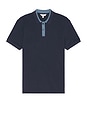 view 1 of 3 Blocked Collar Polo in Navy