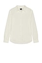 view 1 of 3 Waffle Textured Shirt in Marshmallow