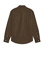 view 2 of 3 Pinwale Corduroy Shirt in Tobacco Leaf