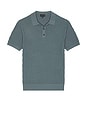 view 1 of 4 Diamond Polo in Goblin Blue