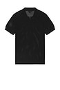 view 2 of 4 Textured Sweater Polo in Black & White