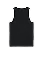 view 2 of 4 Ribbed Tank Top in Jet Black