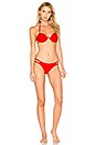 view 4 of 4 Arc Bikini Top in Red