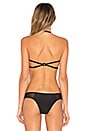 view 3 of 4 TOP BIKINI ARC in Black