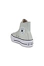 view 3 of 6 Chuck Taylor All Star Lift Canvas Platform Sneaker in Light Silver, Black, & White