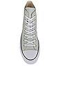 view 4 of 6 Chuck Taylor All Star Lift Canvas Platform Sneaker in Light Silver, Black, & White