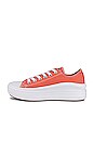 view 5 of 6 Chuck Taylor All Star Move Canvas Platform Sneaker in Bright Madder, White, & White