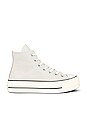 view 1 of 6 SNEAKERS CHUCK TAYLOR ALL STAR LINED PLATFORM in Egret, Black, & Egret